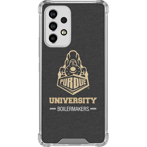 Purdue University Purdue University Boilermakers Signature Logo Galaxy A33 5G Clear Case