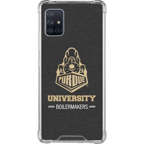 Purdue University Purdue University Boilermakers Signature Logo Galaxy A51 5G Clear Case