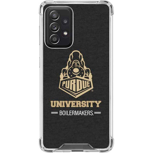 Purdue University Purdue University Boilermakers Signature Logo Galaxy A52 5G Clear Case