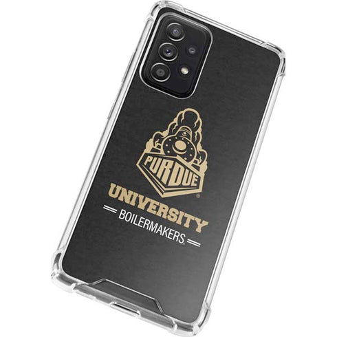Purdue University Purdue University Boilermakers Signature Logo Galaxy A52 5G Clear Case