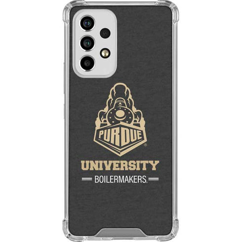 Purdue University Purdue University Boilermakers Signature Logo Galaxy A53 5G Clear Case