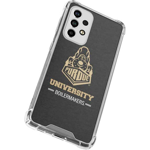 Purdue University Purdue University Boilermakers Signature Logo Galaxy A53 5G Clear Case