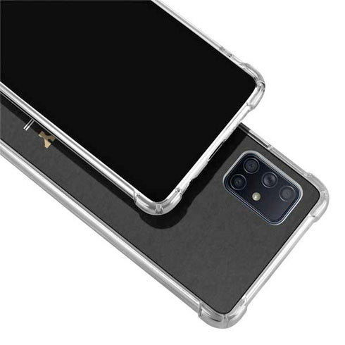 Purdue University Purdue University Boilermakers Signature Logo Galaxy A71 5G Clear Case