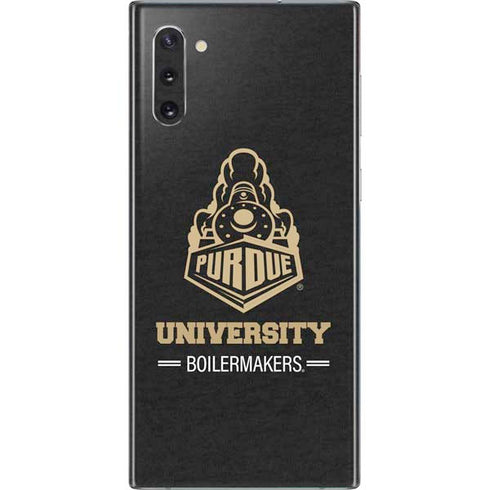 Purdue University Purdue University Boilermakers Signature Logo Galaxy Note 10 Skin