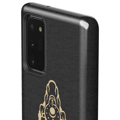 Purdue University Purdue University Boilermakers Signature Logo Galaxy Note20 5G Pro Case