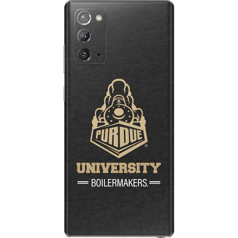 Purdue University Purdue University Boilermakers Signature Logo Galaxy Note20 5G Skin