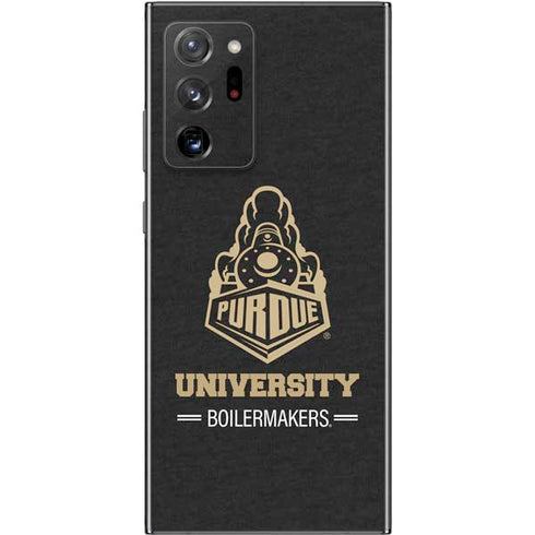 Purdue University Purdue University Boilermakers Signature Logo Galaxy Note20 Ultra 5G Skin