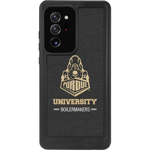 Purdue University Purdue University Boilermakers Signature Logo Galaxy Note20 Ultra 5G Waterproof Case
