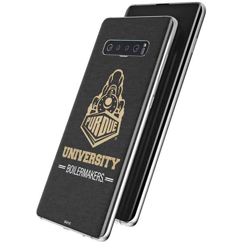 Purdue University Purdue University Boilermakers Signature Logo Galaxy S10 Plus Skin
