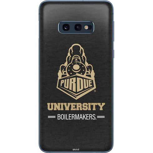 Purdue University Purdue University Boilermakers Signature Logo Galaxy S10e Skin