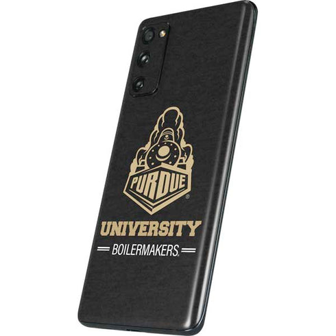 Purdue University Purdue University Boilermakers Signature Logo Galaxy S20 Fan Edition Skin