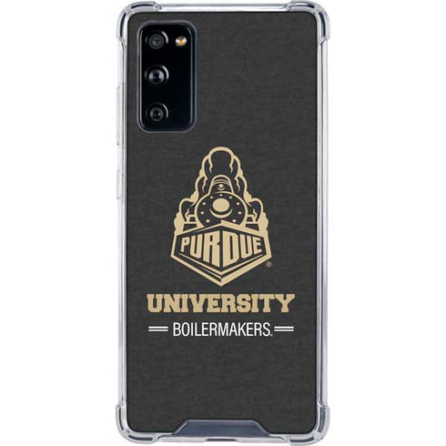 Purdue University Purdue University Boilermakers Signature Logo Galaxy S20 FE Clear Case