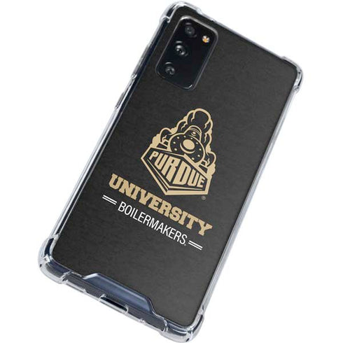 Purdue University Purdue University Boilermakers Signature Logo Galaxy S20 FE Clear Case