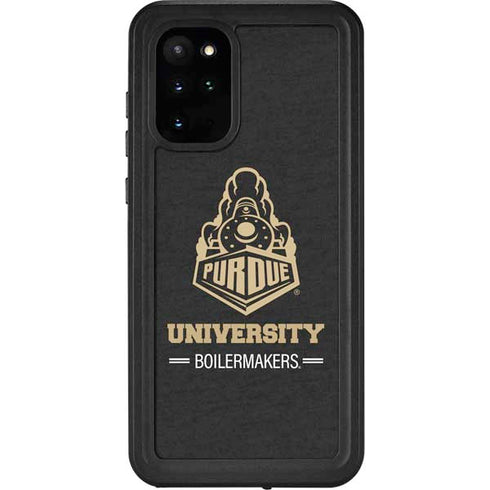 Purdue University Purdue University Boilermakers Signature Logo Galaxy S20 Plus Waterproof Case