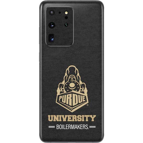 Purdue University Purdue University Boilermakers Signature Logo Galaxy S20 Ultra 5G Skin