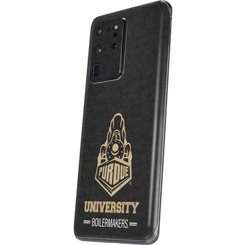 Purdue University Purdue University Boilermakers Signature Logo Galaxy S20 Ultra 5G Skin