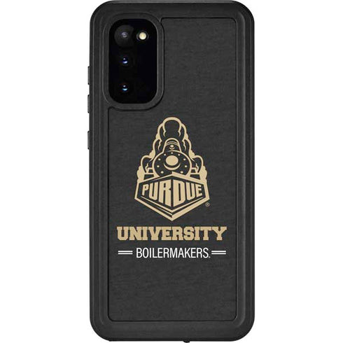 Purdue University Purdue University Boilermakers Signature Logo Galaxy S20 Waterproof Case