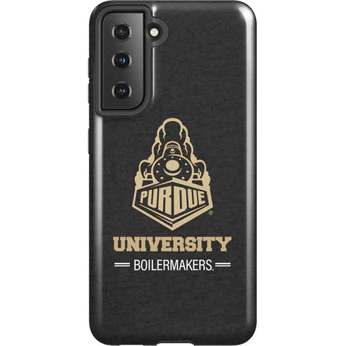 Purdue University Purdue University Boilermakers Signature Logo Galaxy S21 5G Pro Case