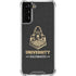 Purdue University Purdue University Boilermakers Signature Logo Galaxy S21 Plus 5G Clear Case