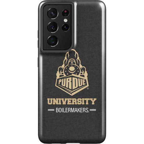 Purdue University Purdue University Boilermakers Signature Logo Galaxy S21 Ultra 5G Pro Case