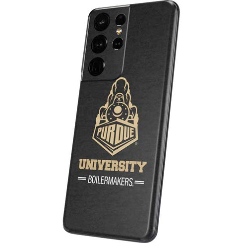Purdue University Purdue University Boilermakers Signature Logo Galaxy S21 Ultra 5G Skin