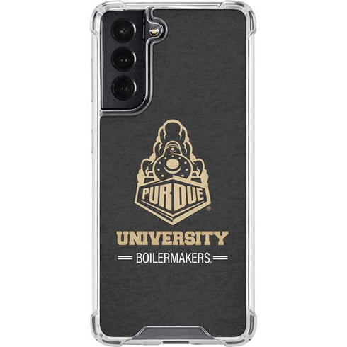 Purdue University Purdue University Boilermakers Signature Logo Galaxy S22 Clear Case