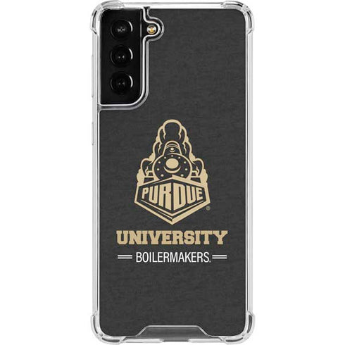 Purdue University Purdue University Boilermakers Signature Logo Galaxy S22 Plus Clear Case