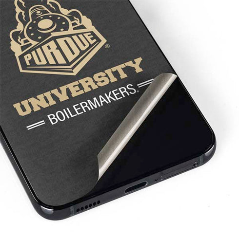 Purdue University Purdue University Boilermakers Signature Logo Galaxy S22 Plus Skin