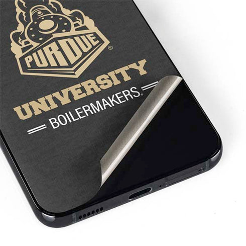 Purdue University Purdue University Boilermakers Signature Logo Galaxy S22 Skin