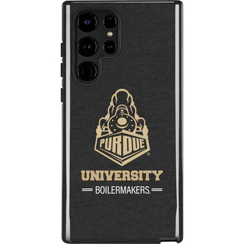 Purdue University Purdue University Boilermakers Signature Logo Galaxy S22 Ultra Pro Case