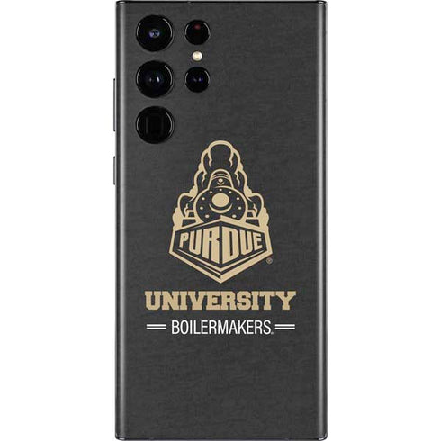 Purdue University Purdue University Boilermakers Signature Logo Galaxy S22 Ultra Skin