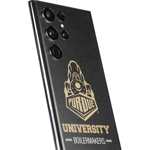 Purdue University Purdue University Boilermakers Signature Logo Galaxy S22 Ultra Skin