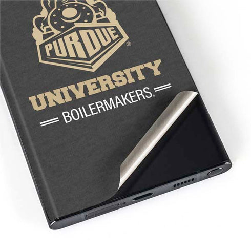 Purdue University Purdue University Boilermakers Signature Logo Galaxy S22 Ultra Skin