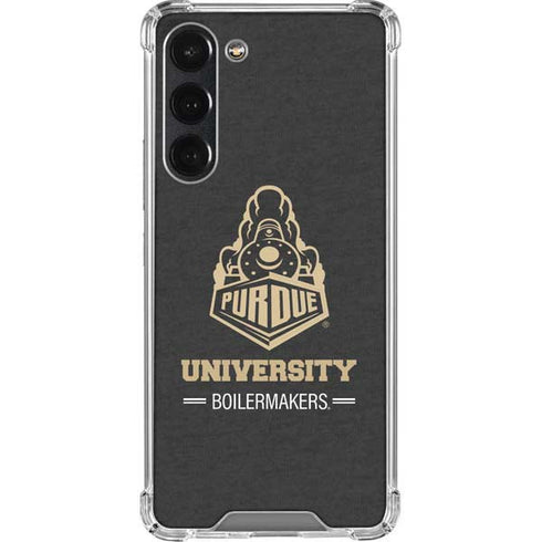 Purdue University Purdue University Boilermakers Signature Logo Galaxy S23 Plus Clear Case