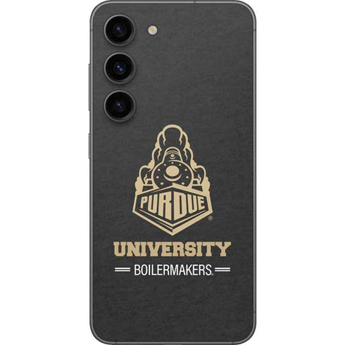 Purdue University Purdue University Boilermakers Signature Logo Galaxy S23 Skin