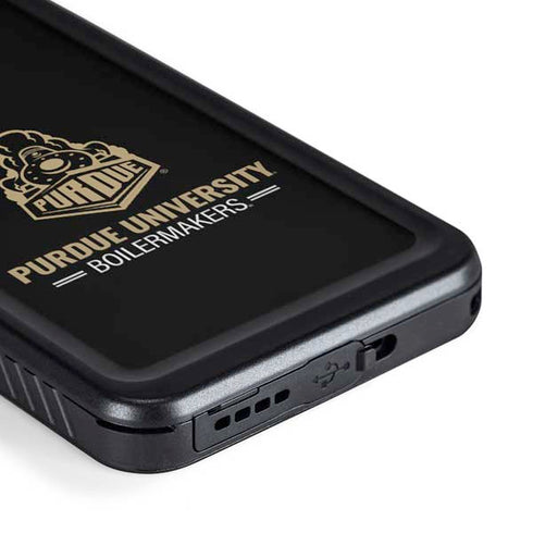 Purdue University Purdue University Boilermakers Signature Logo Galaxy S23 Waterproof Case