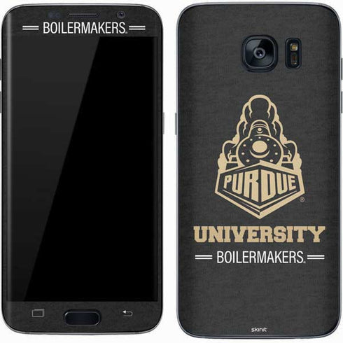 Purdue University Purdue University Boilermakers Signature Logo Galaxy S7 Skin