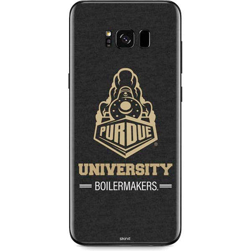 Purdue University Purdue University Boilermakers Signature Logo Galaxy S8 Skin