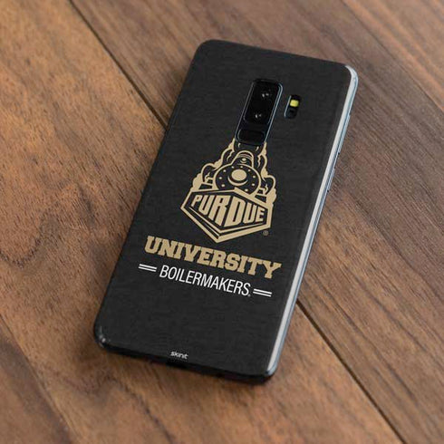 Purdue University Purdue University Boilermakers Signature Logo Galaxy S9 Plus Skin
