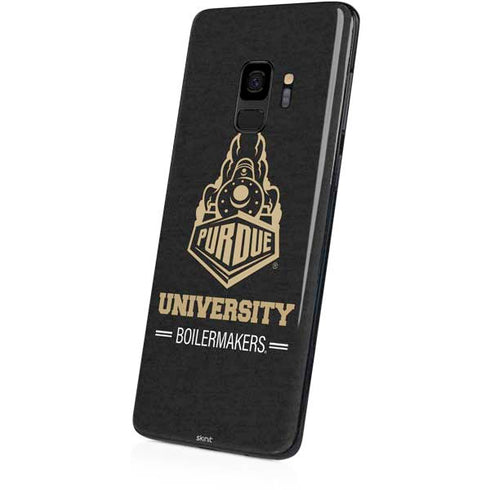 Purdue University Purdue University Boilermakers Signature Logo Galaxy S9 Skin