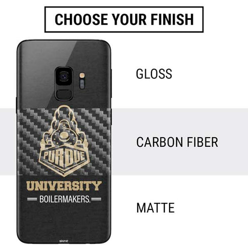 Purdue University Purdue University Boilermakers Signature Logo Galaxy S9 Skin