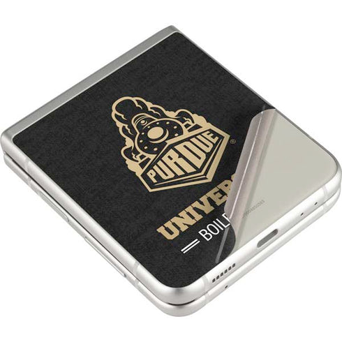 Purdue University Purdue University Boilermakers Signature Logo Galaxy Z Flip3 5G Skin