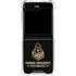 Purdue University Purdue University Boilermakers Signature Logo Galaxy Z Flip5 5G Clear Case