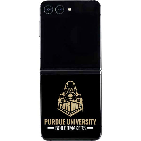 Purdue University Purdue University Boilermakers Signature Logo Galaxy Z Flip5 5G Skin