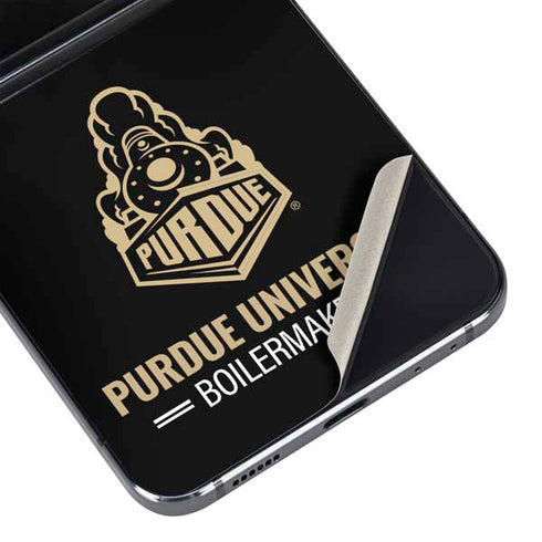 Purdue University Purdue University Boilermakers Signature Logo Galaxy Z Flip5 5G Skin