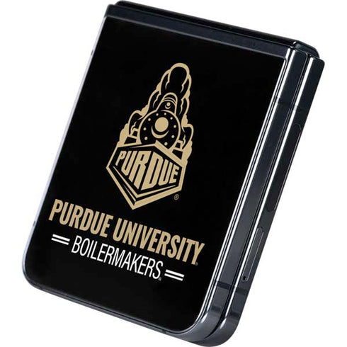 Purdue University Purdue University Boilermakers Signature Logo Galaxy Z Flip5 5G Skin