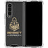 Purdue University Purdue University Boilermakers Signature Logo Galaxy Z Fold4 5G Clear Case