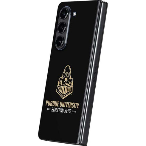 Purdue University Purdue University Boilermakers Signature Logo Galaxy Z Fold5 5G Skin