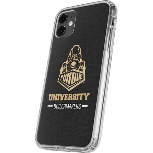 Purdue University Purdue University Boilermakers Signature Logo iPhone 11 Clear Case