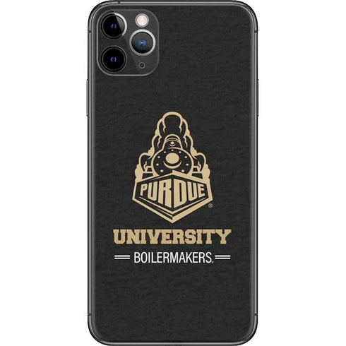 Purdue University Purdue University Boilermakers Signature Logo iPhone 11 Pro Max Skin